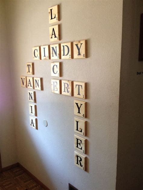 Large Scrabble Tiles Done Right By Tylerswoodworks On Etsy 500