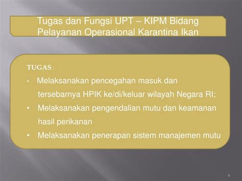 Ppt Pendayagunaan Jabatan Fungsional Dalam Operasional Bkipm