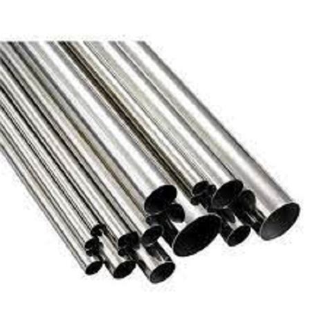 Corrosion Resistance And Long Lasting Round Shape Silver Color Stainless Steel Pipes At 200000
