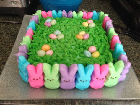 My Easter Peeps Cake 🐰 Easter Dessert Easter Cakes Holiday Cakes