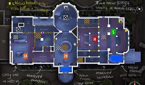 Rainbow Six Siege Clubhouse Map