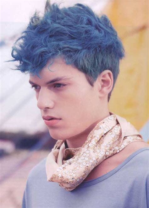 10 Blue Hair On Guys The Best Mens Hairstyles And Haircuts