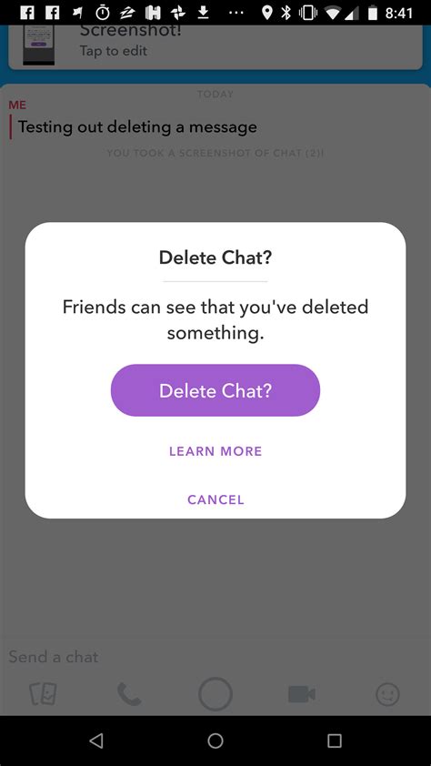 Then it will scan and display all the snaps and conversations. Clear Chats: How to Delete Snapchat Messages After They've ...