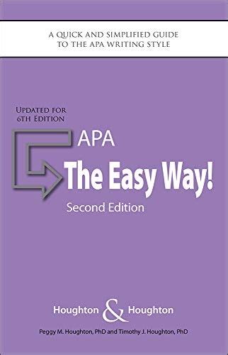 Apa The Easy Way Updated For Apa 6th Edition ~ Success On Job And Careers