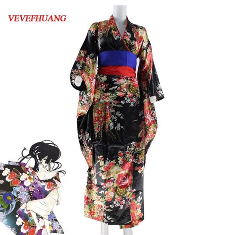 【hot fran】 vevefhuang hell girl supia yisol jigoku shoujo enma ai cosplay outfit japanese kimono