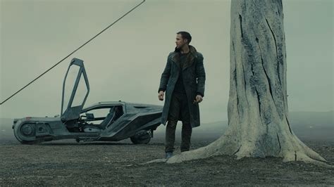 Wallpaper Blade Runner Blade Runner 2049 Ryan Gosling Movies Car Trees Futuristic Mist