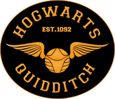 Quidditch emblem SVG, Harry Potter universe, Golden Snitch Logo PNG