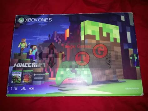 Microsoft Xbox One S 1tb Edición Minecraft Original Limitada En Venta