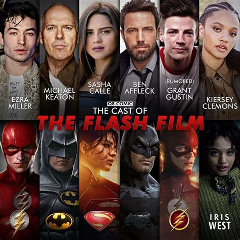 dc reveals first look of the flash movies time