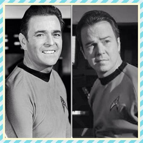 Father And Son James And Chris Doohan Star Trek Universe New Star Trek Movie Star Trek Movies