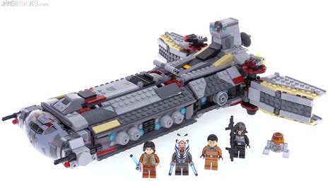 Lego Star Wars Rebel Combat Frigate Review 75158