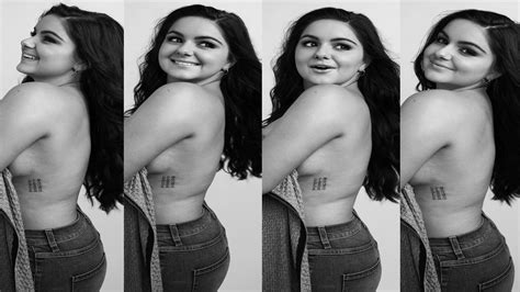 Ariel Winter Poses Topless In Unretouched Photos Praises Sofia Vergara For Being Curvy Woman