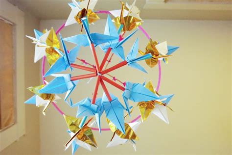 Paper Chandelier Origami Pajaki Maker Mama