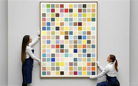 Gerhard Richters Werk 192 Farben Wurde Für 209 Mio Euro Versteigert