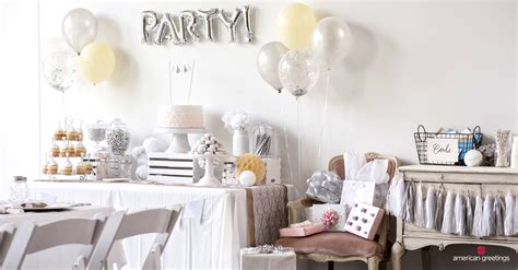 White Birthday Party Ideas American Greetings