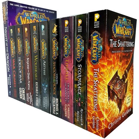 World Of Warcraft Series 10 Books Collection Set The Book Bundle