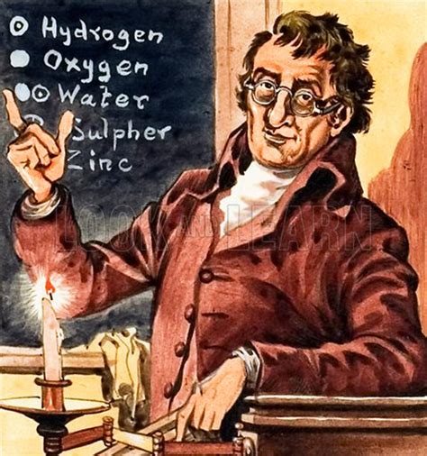 John Dalton Founder Of Chemical Atomic Theory Stock Image Look And Learn