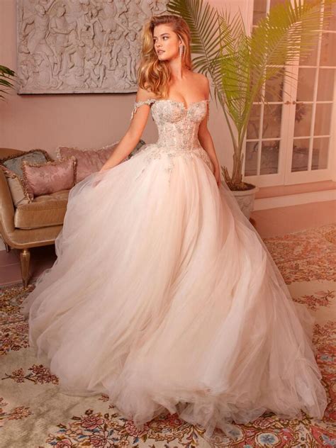 25 Trending Blush And Pink Wedding Dress Styles For 2024