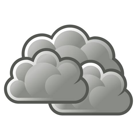 Find & download free graphic resources for weather forecast. File:Weather-heavy-overcast.svg - Wikimedia Commons