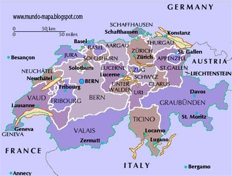 Suiza Mapa Geografi Pol Tico 2464 The Best Porn Website