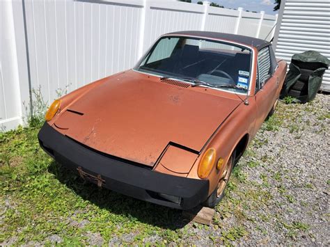 Mid Engine Project Car 1975 Porsche 914 Barn Finds