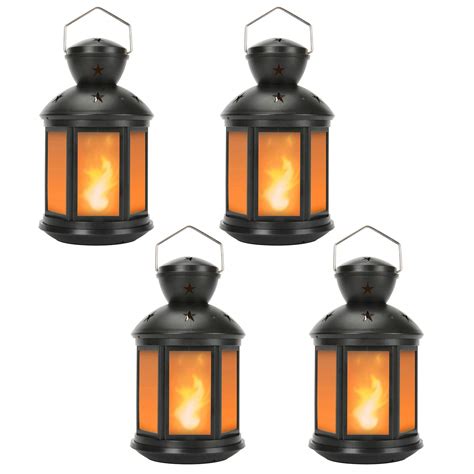 Decorative Lanterns Battery Powered Led With 6 Hours Timerindoor
