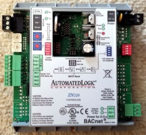 Alc Automated Logic Zn220 Bacnet Programmable Controller Ebay