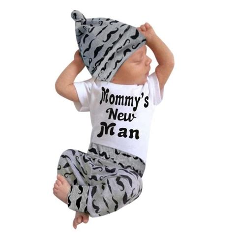 Cool Printed Unisex Clothing Set For Babies Boy Outfits Baby Girl