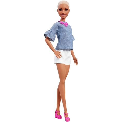Kjøp Barbie Fashionista Doll Purely Pinstriped Curvy Fjf41 Bert Purely Pinstriped