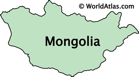 Mongolia Maps And Facts World Atlas