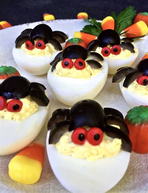 Spooky Spider Deviled Eggs Community Blogs