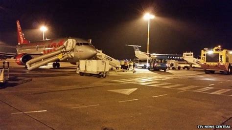 Jet2 Passengers Escaped Along Wing After Emergency Landing Bbc News