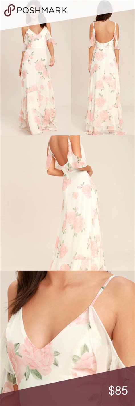Choose from the latest styles, original prints & a full array of sizes. Bridal Shower dress 💕ivory blush floral maxi - M | Bridal shower dress, Lulu dresses, Shower dresses
