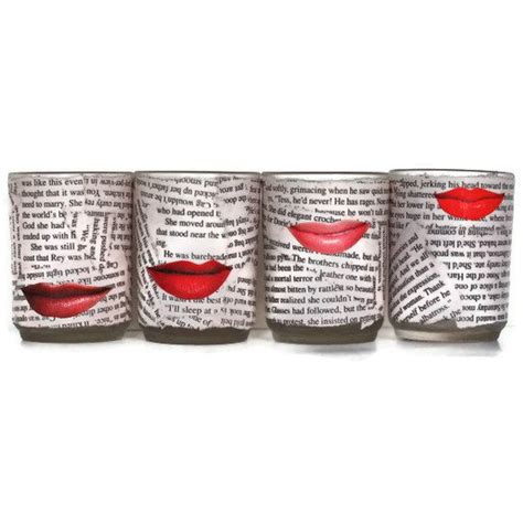 Decoupaged Valentines Day Kiss Candle Holders Etsy Valentine Day