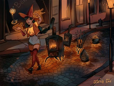 Artstation Oven Witch