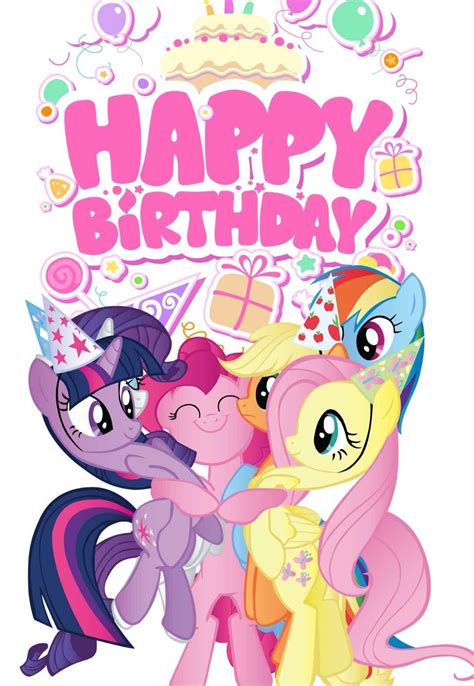My Little Pony Birthday My Little Pony Printable My Little Pony