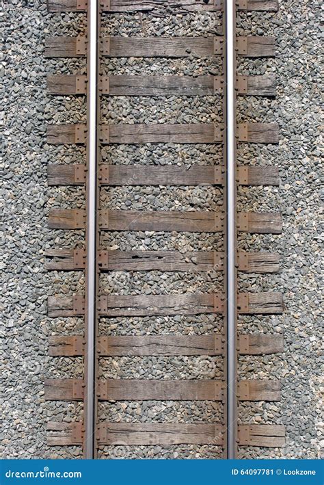 Railway Tracks Stock Photo Image 64097781