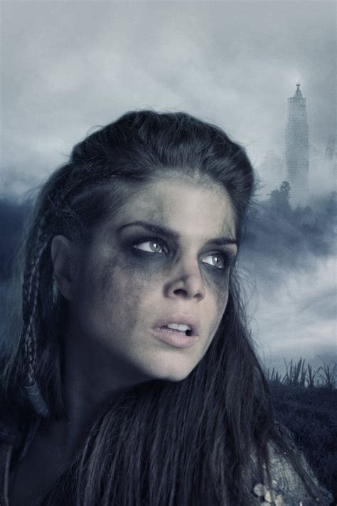 the 100 season 3 octavia blake the 100 poster the 100 marie avgeropoulos