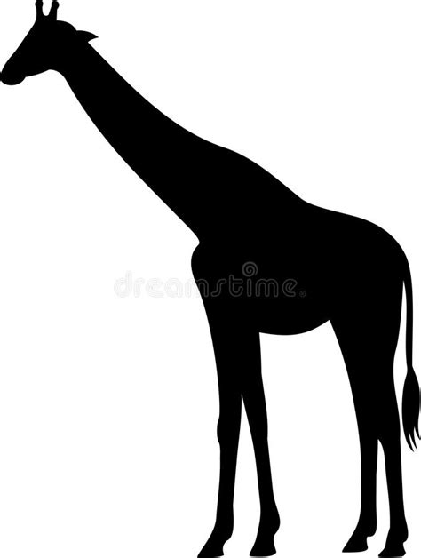Giraffe Vector Stock Vector Illustration Of Shape Simple