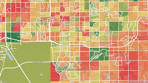 Chandler Az Violent Crime Rates And Maps