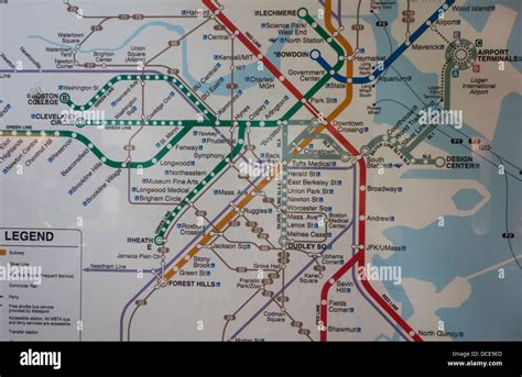 Boston Ma Subway Map