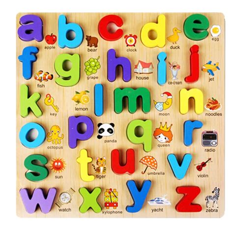 Baby Kids Wooden Puzzles Toys Educational Jigsaw Board Puzzle Toys
