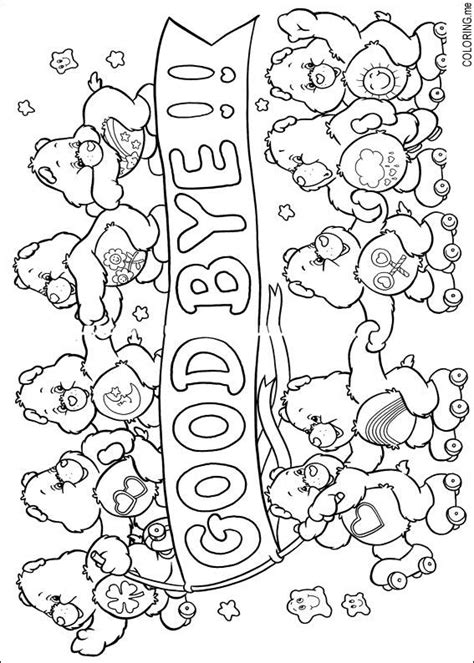 Goodbye Coloring Pages Coloring Pages
