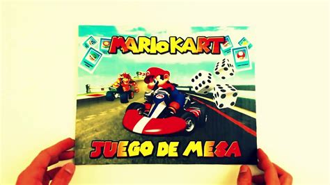¡disfruta ya de este juegazo de mario bros! Juego de Mesa de Mario Kart (caja y manual), cómo se hace ...