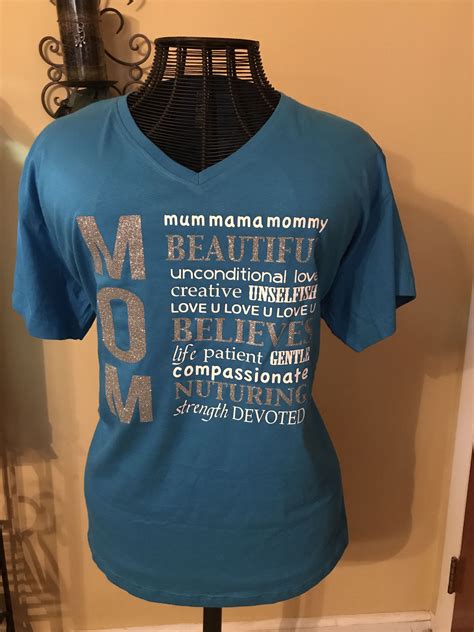 Mom Mothers Day Gift Idea Custom Tshirt For Everyday T Shirt Diy