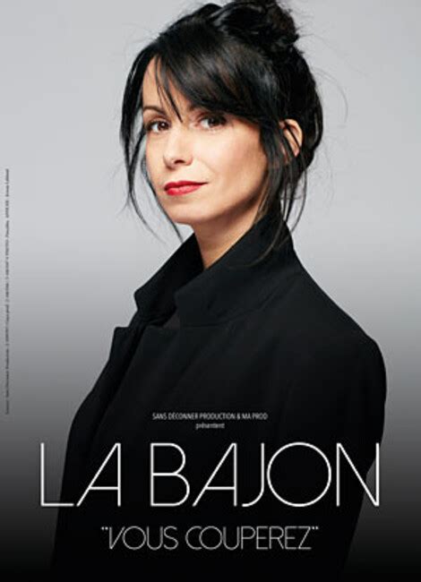La Bajon Spectacle One Woman Show 25 Avril 2020 à Genève