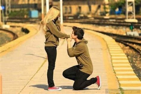 Maybe you would like to learn more about one of these? Download Cute boy propose girl image - Propose day ...