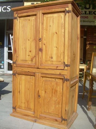 Uhuru Furniture And Collectibles Sold Mexican Pine Pine Tv Armoire 100