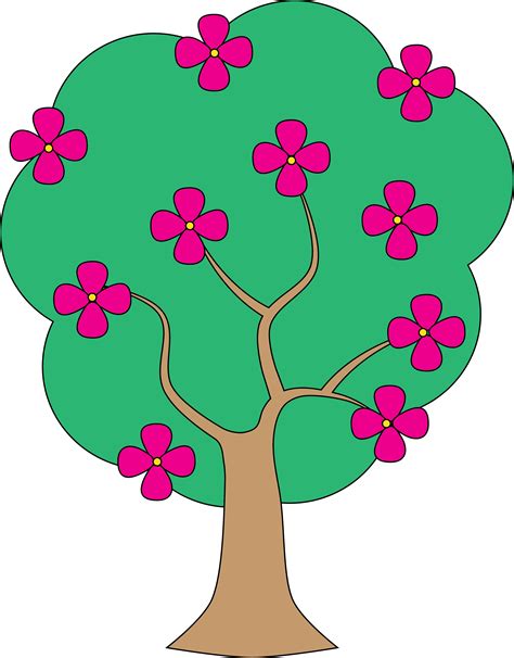 Apple Blossom Tree Clip Art
