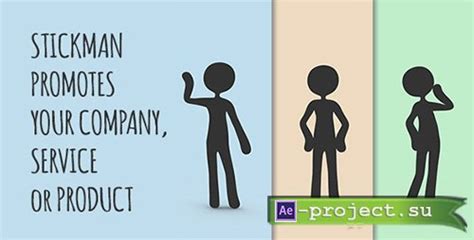 Videohive Stickman Promotion Project For After Effects